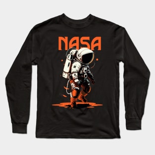 Nasa Man Long Sleeve T-Shirt